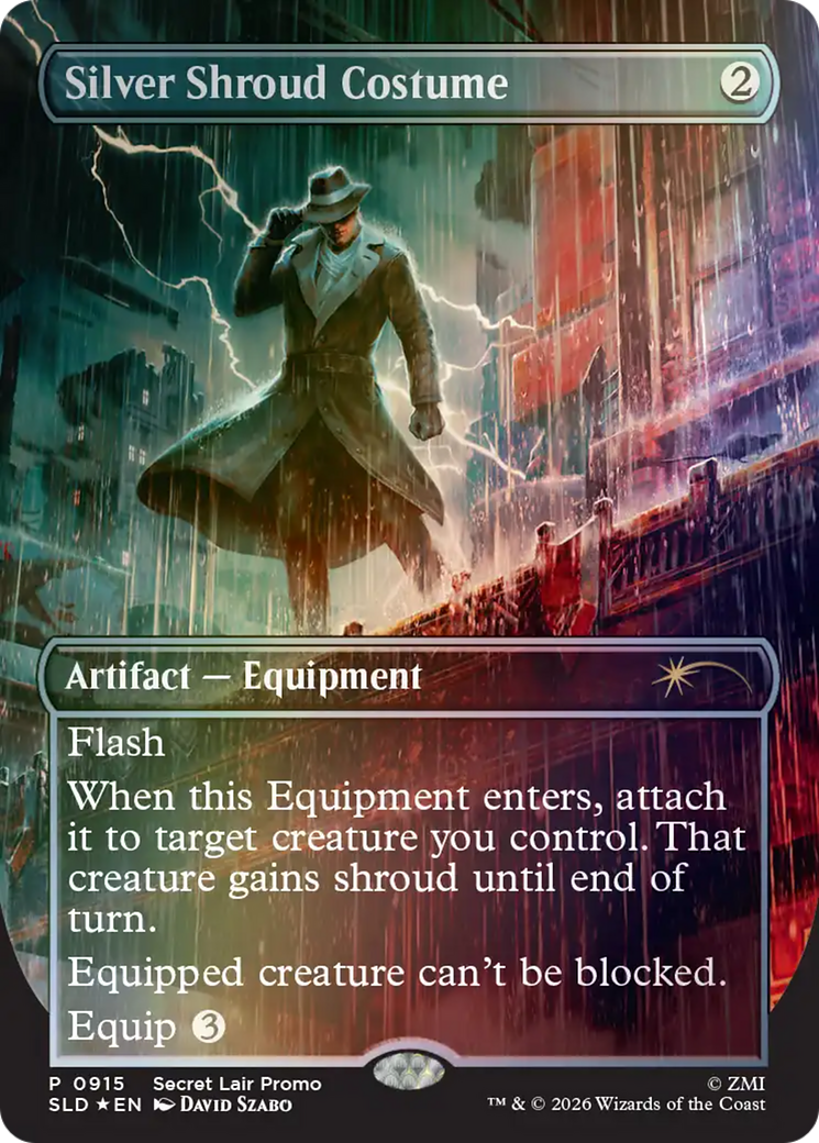 Silver Shroud Costume [Secret Lair Drop Series] | Clutch Gaming