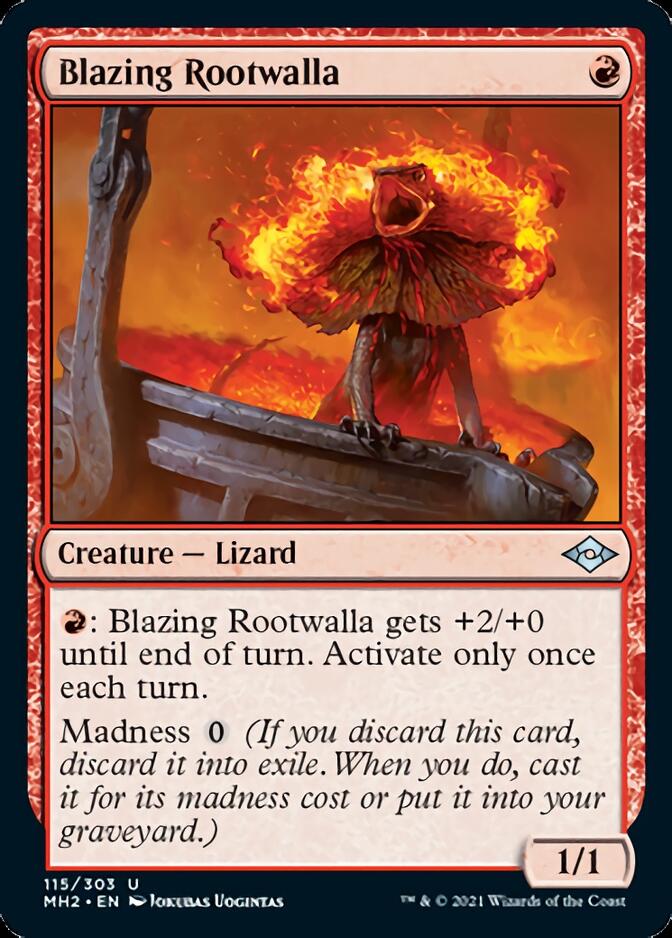 Blazing Rootwalla [Modern Horizons 2] | Clutch Gaming