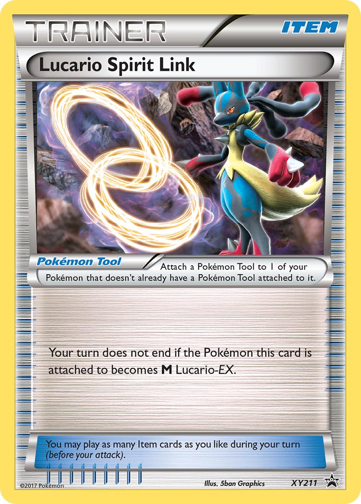 Lucario Spirit Link (XY211) [XY: Black Star Promos] | Clutch Gaming