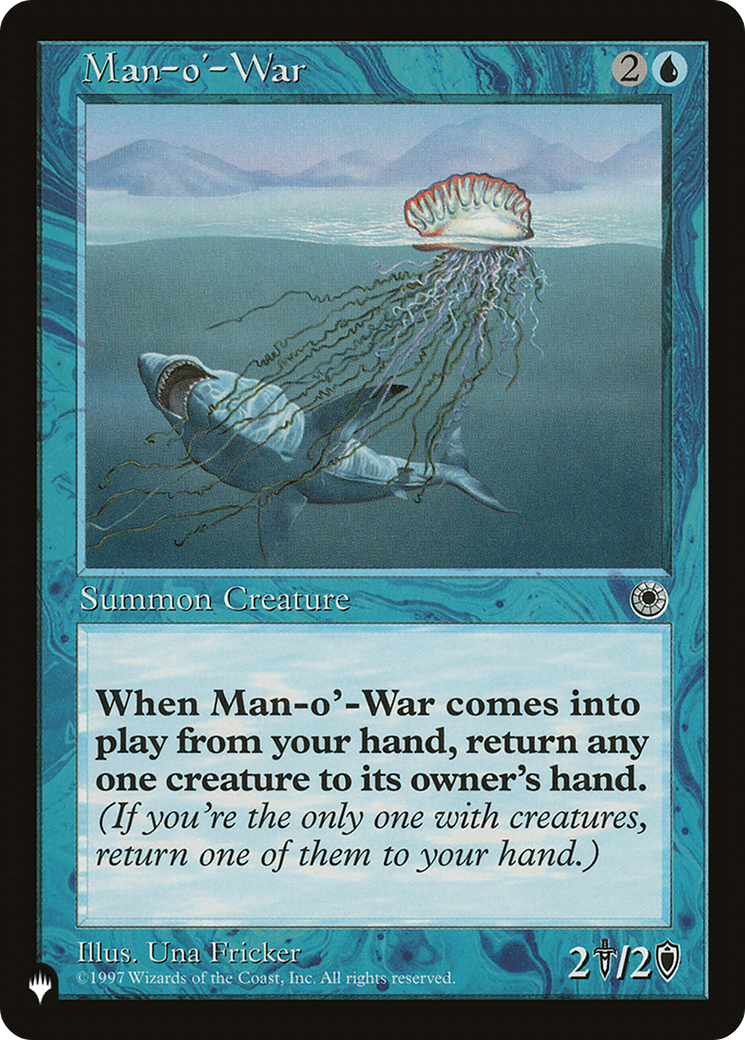 Man-o'-War (POR) [The List Reprints] | Clutch Gaming