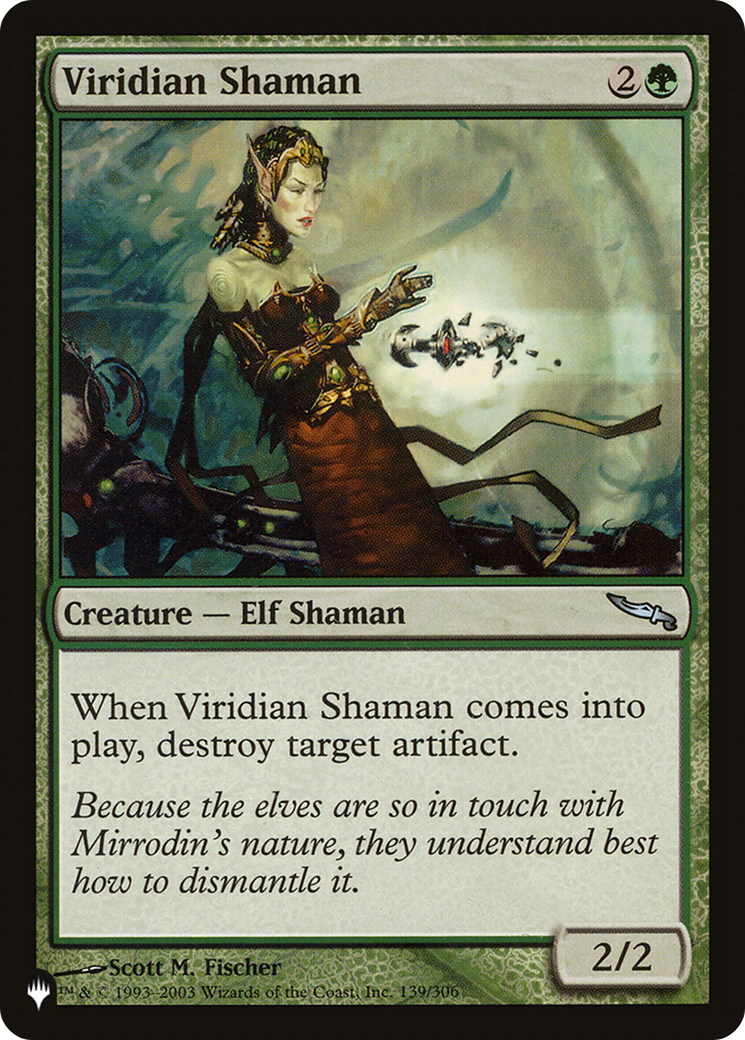 Viridian Shaman [The List Reprints] | Clutch Gaming