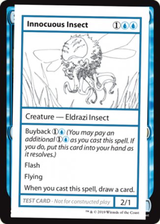 Innocuous Insect (2021 Edition) [Mystery Booster Playtest Cards] | Clutch Gaming