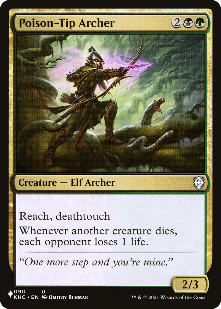 Poison-Tip Archer [The List Reprints] | Clutch Gaming