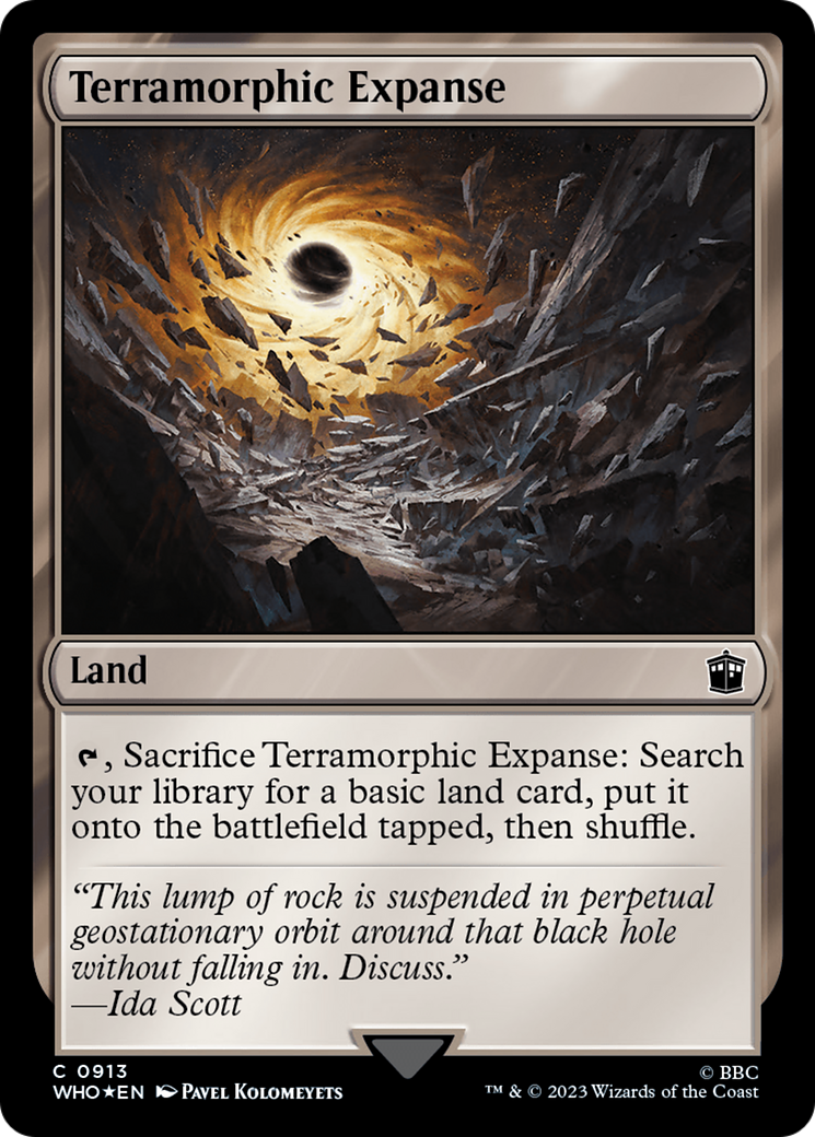 Terramorphic Expanse (Surge Foil) [Doctor Who] | Clutch Gaming