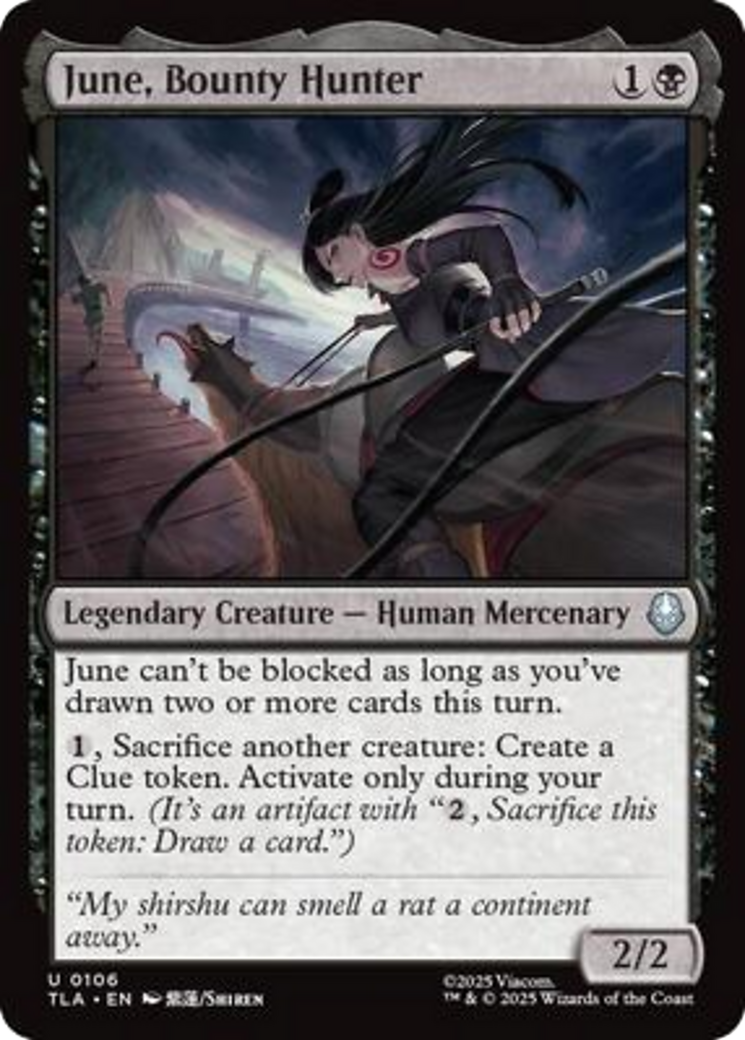 June, Bounty Hunter [Avatar: The Last Airbender] | Clutch Gaming