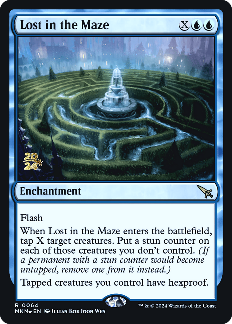 Lost in the Maze [Murders at Karlov Manor Prerelease Promos] | Clutch Gaming