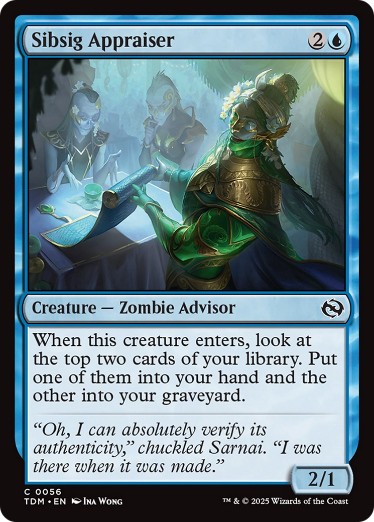 Sibsig Appraiser [Tarkir: Dragonstorm] | Clutch Gaming