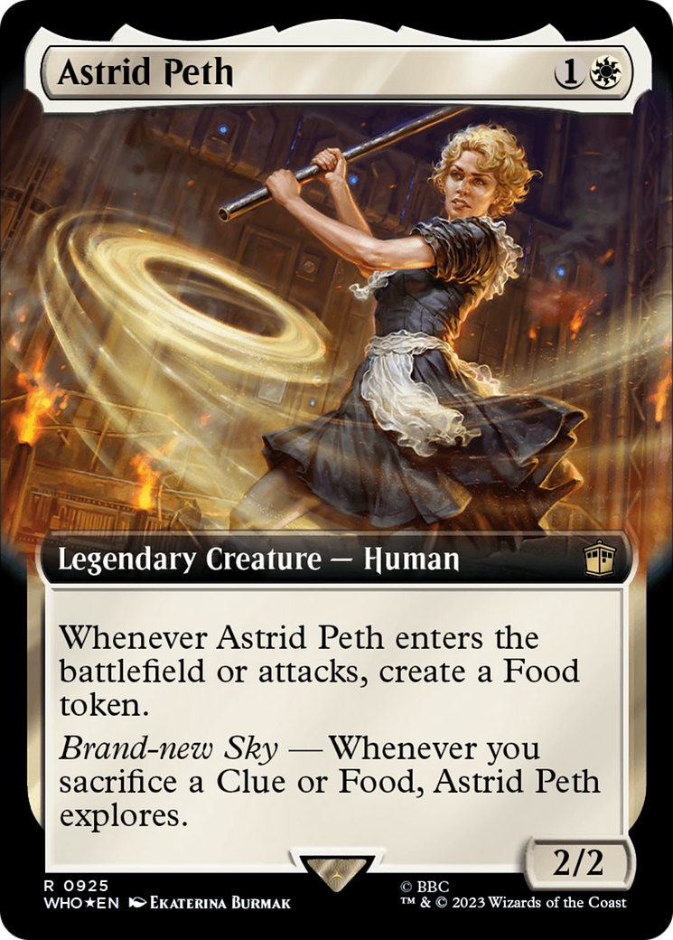 Astrid Peth (Extended Art) (Surge Foil) [Doctor Who] | Clutch Gaming