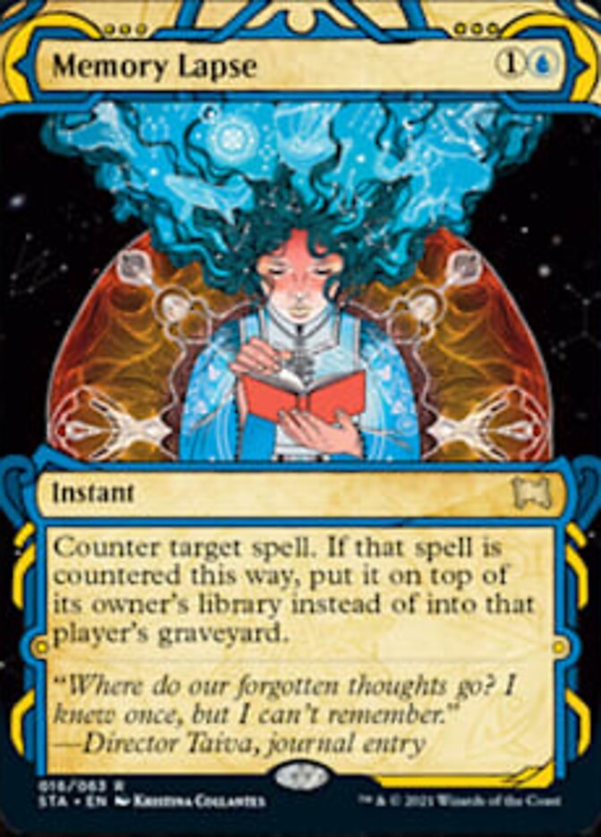 Memory Lapse (Foil Etched) [Strixhaven: Mystical Archive] | Clutch Gaming
