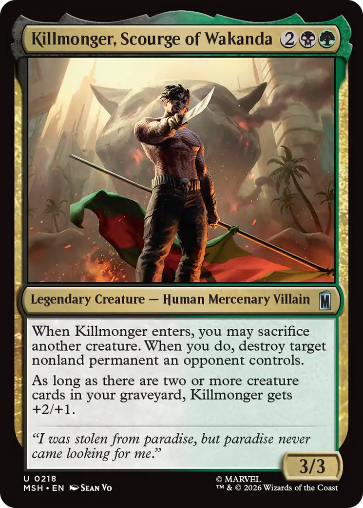 Killmonger, Scourge of Wakanda [Marvel Super Heroes] | Clutch Gaming