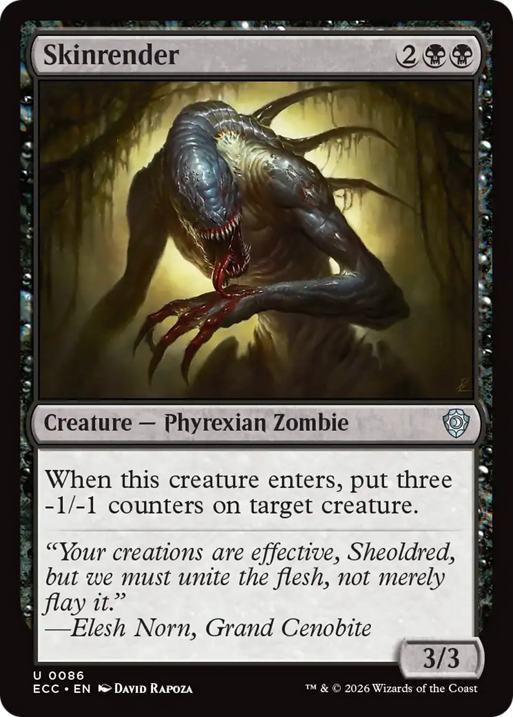 Skinrender [Lorwyn Eclipsed Commander] | Clutch Gaming