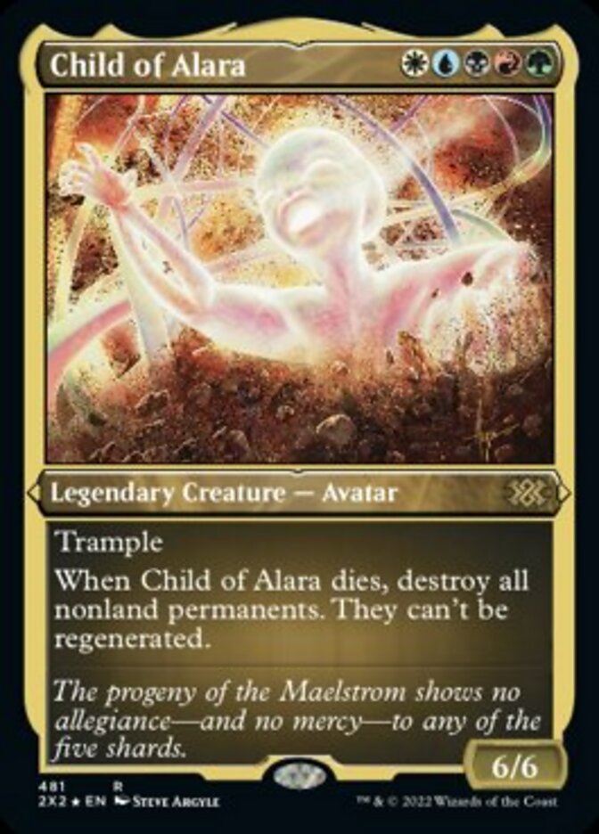 Child of Alara (Foil Etched) [Double Masters 2022] | Clutch Gaming