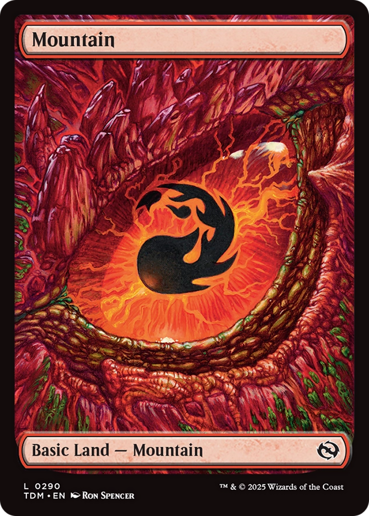 Mountain (0290) [Tarkir: Dragonstorm] | Clutch Gaming