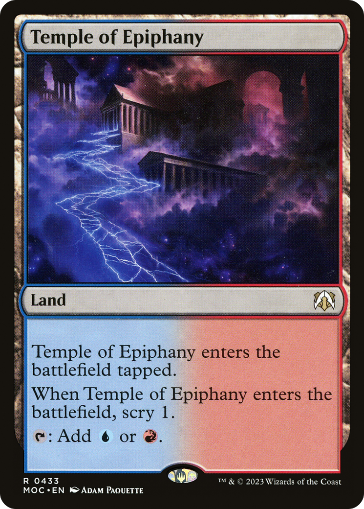 Temple of Epiphany [March of the Machine Commander] | Clutch Gaming