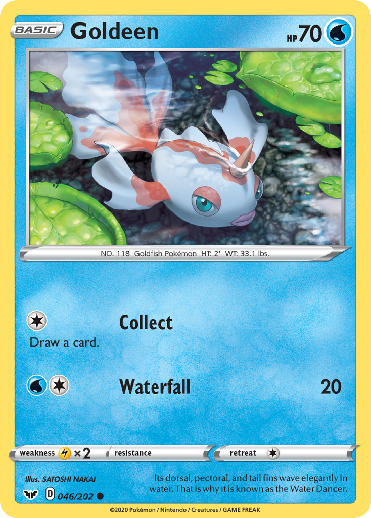 Goldeen (046/202) [Sword & Shield: Base Set] | Clutch Gaming