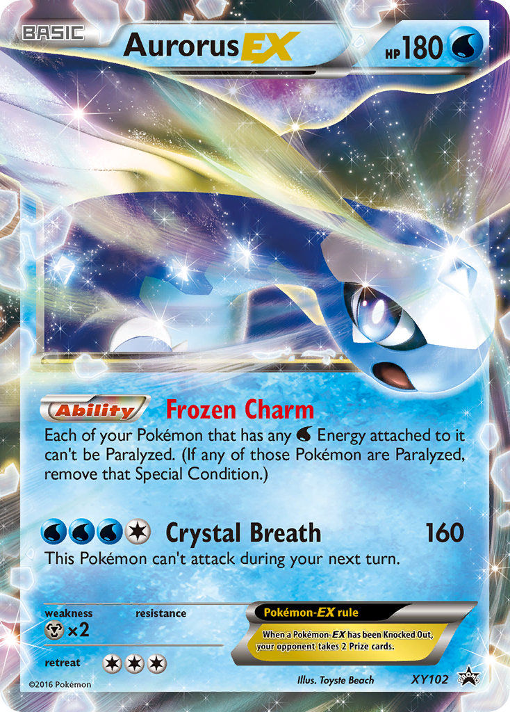 Aurorus EX (XY102) [XY: Black Star Promos] | Clutch Gaming