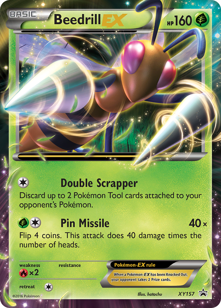 Beedrill EX (XY157) [XY: Black Star Promos] | Clutch Gaming