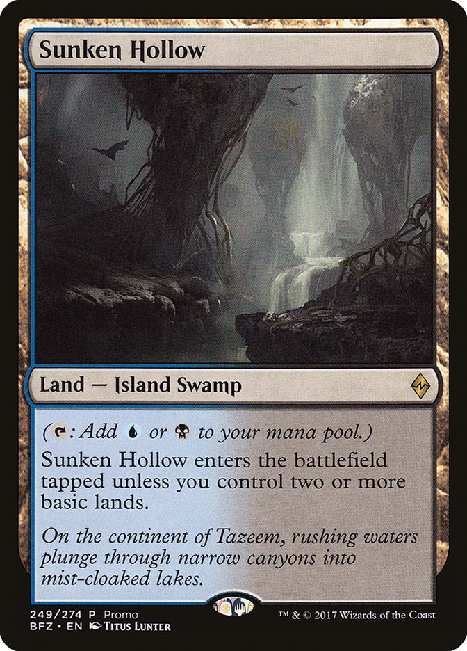 Sunken Hollow (Promo) [Standard Showdown Promos] | Clutch Gaming