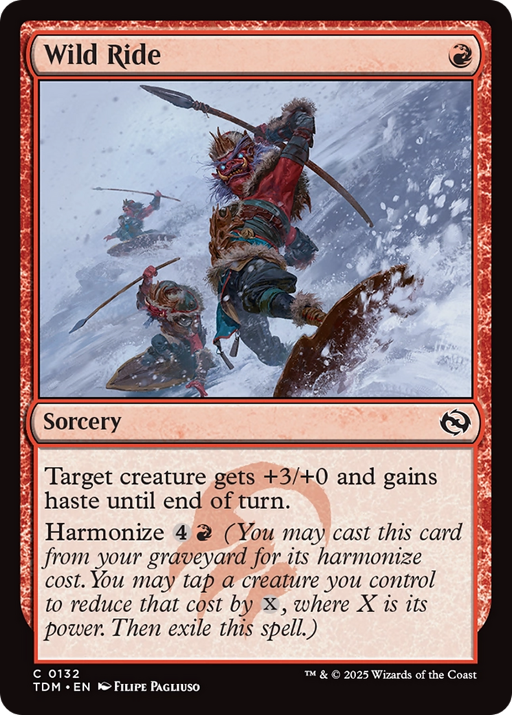 Wild Ride [Tarkir: Dragonstorm] | Clutch Gaming