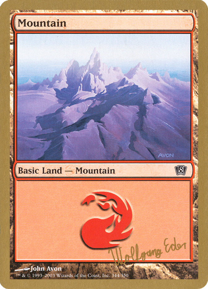 Mountain (Wolfgang Eder) [World Championship Decks 2003] | Clutch Gaming