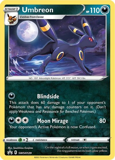 Umbreon (SWSH129) [Sword & Shield: Black Star Promos] | Clutch Gaming