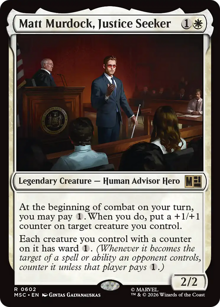 Matt Murdock, Justice Seeker [Marvel Super Heroes Commander] | Clutch Gaming