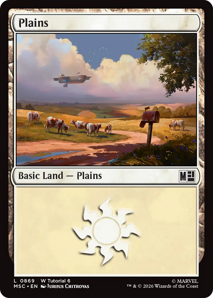 Plains (0869) [Marvel Super Heroes Commander] | Clutch Gaming