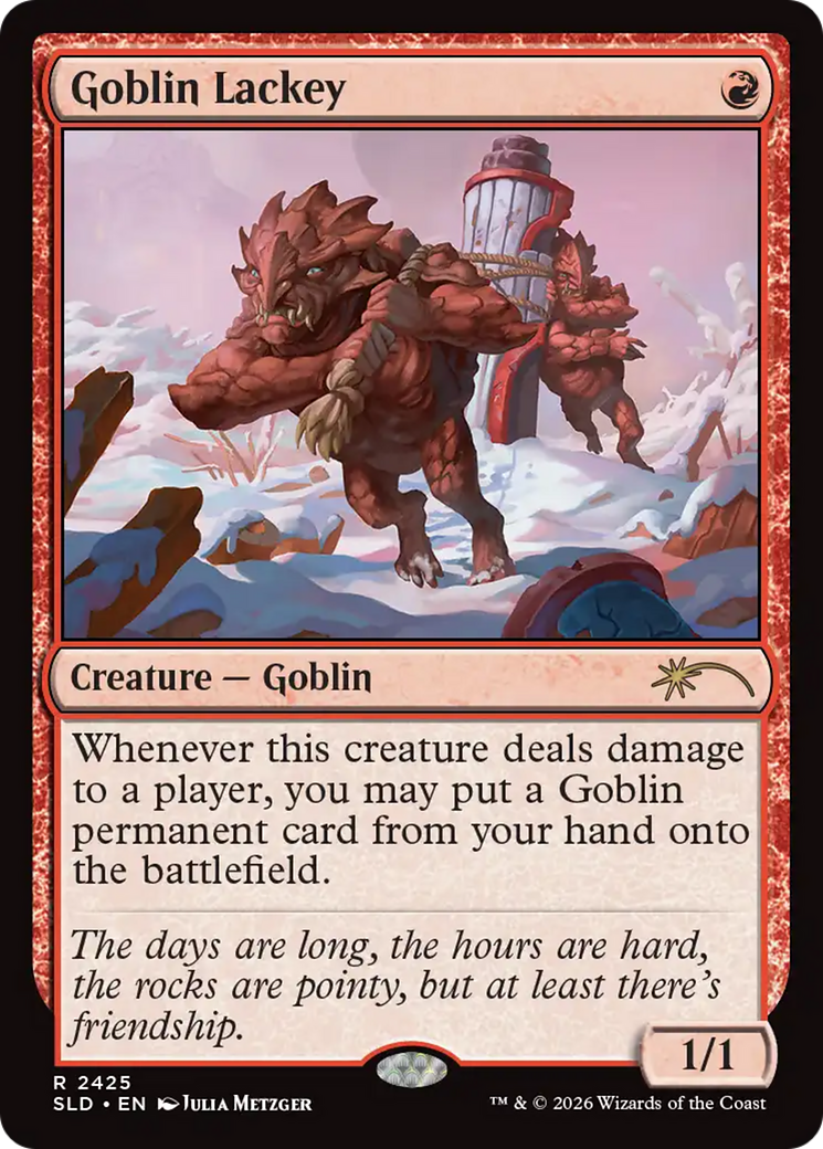 Goblin Lackey (2425) [Secret Lair Drop Series] | Clutch Gaming