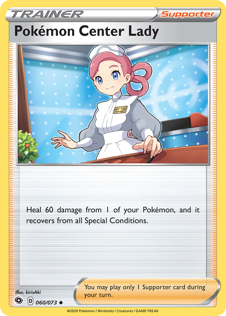 Pokemon Center Lady (060/073) [Sword & Shield: Champion's Path] | Clutch Gaming