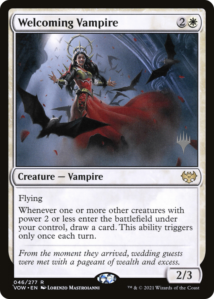 Welcoming Vampire (Promo Pack) [The Brothers' War Promos] | Clutch Gaming