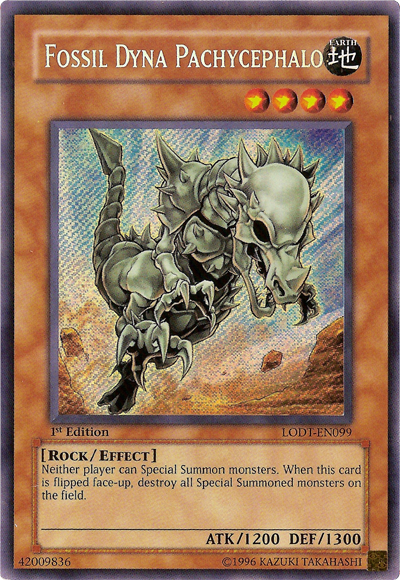 Fossil Dyna Pachycephalo [LODT-EN099] Secret Rare | Clutch Gaming