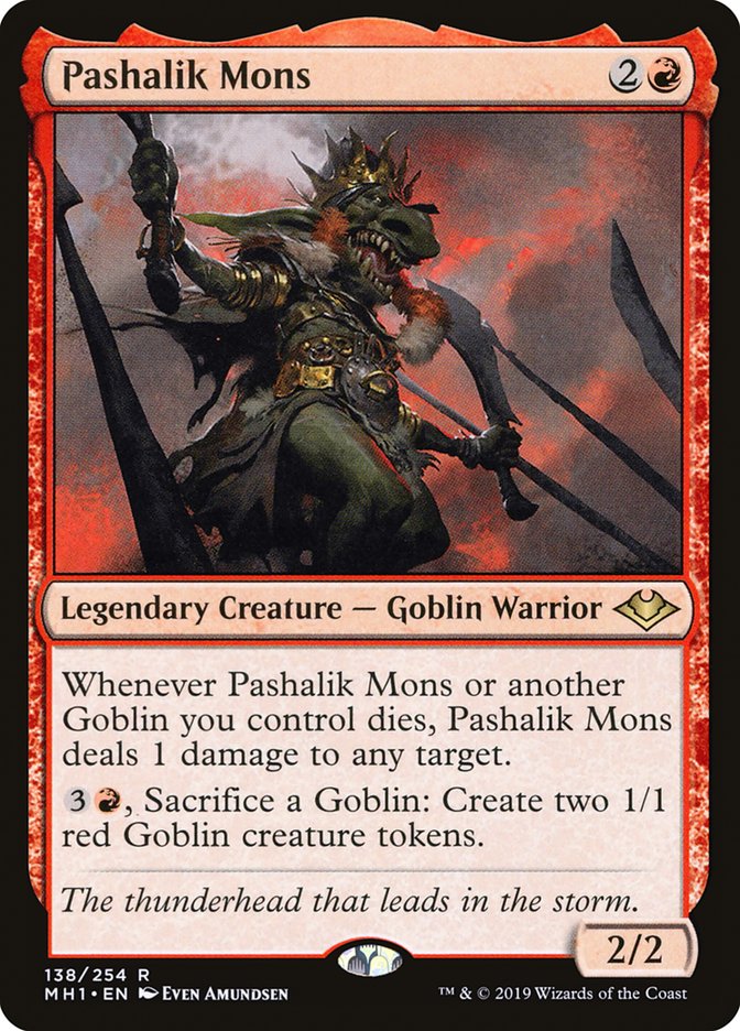 Pashalik Mons [Modern Horizons] | Clutch Gaming