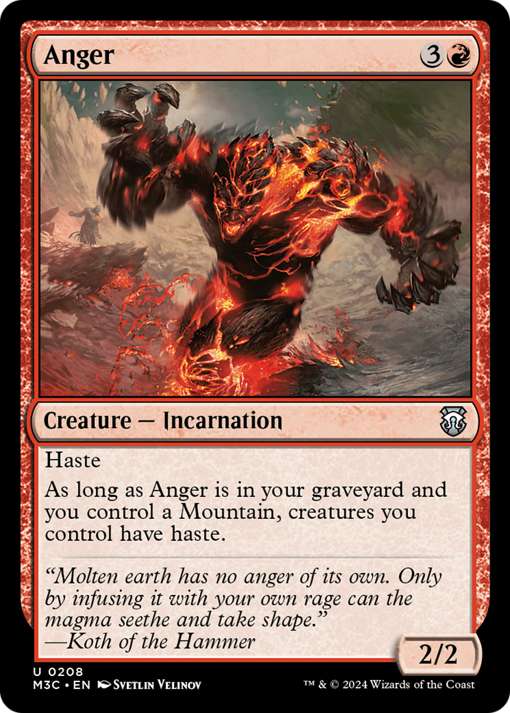 Anger [Modern Horizons 3 Commander] | Clutch Gaming