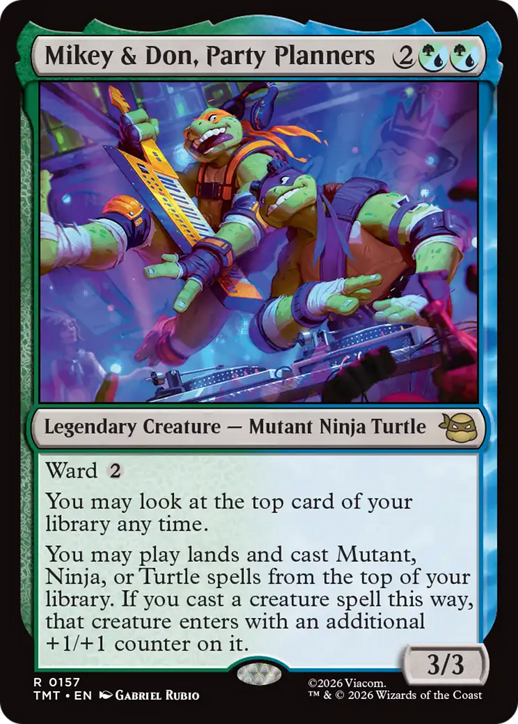 Mikey & Don, Party Planners [Teenage Mutant Ninja Turtles] | Clutch Gaming