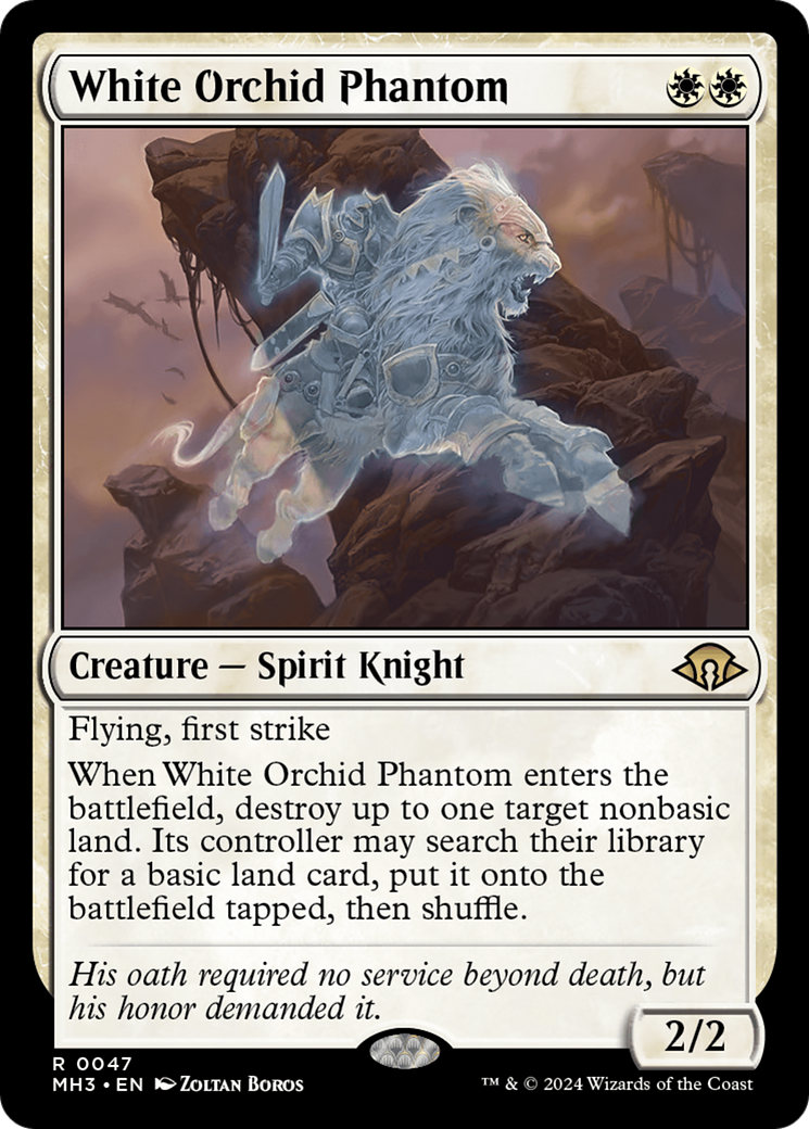 White Orchid Phantom [Modern Horizons 3] | Clutch Gaming