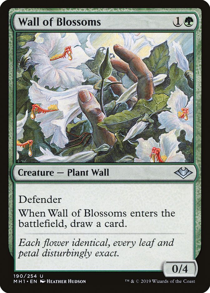 Wall of Blossoms [Modern Horizons] | Clutch Gaming