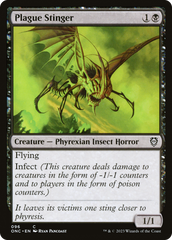 Plague Stinger [Phyrexia: All Will Be One Commander] | Clutch Gaming