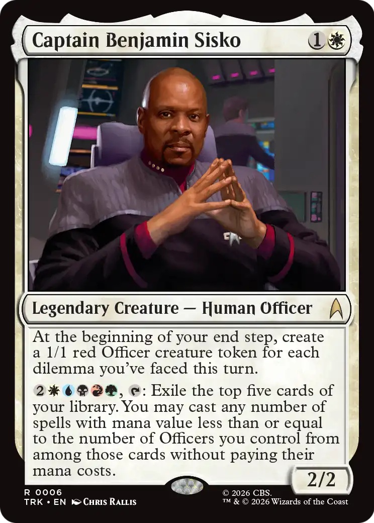 Captain Benjamin Sisko [Star Trek] | Clutch Gaming