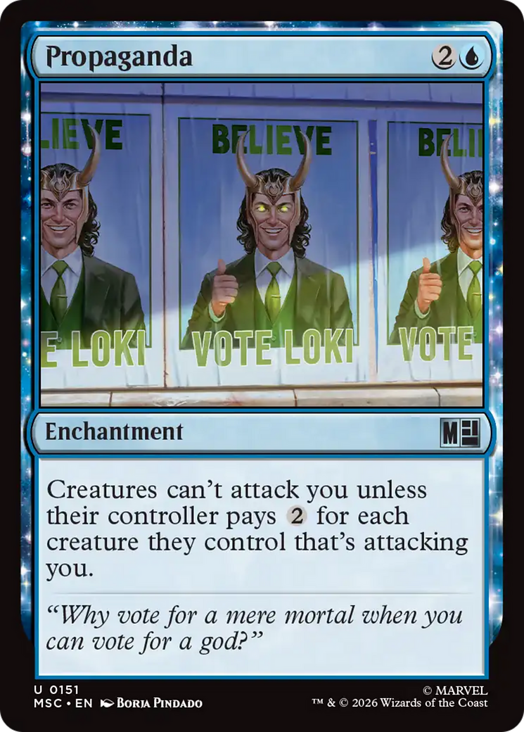 Propaganda [Marvel Super Heroes Commander] | Clutch Gaming