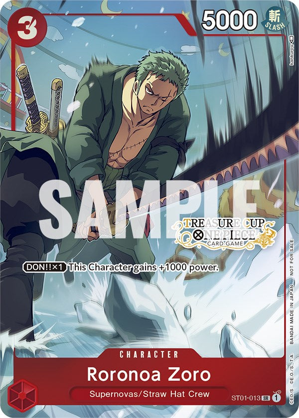 Roronoa Zoro (Treasure Cup) [One Piece Promotion Cards] | Clutch Gaming