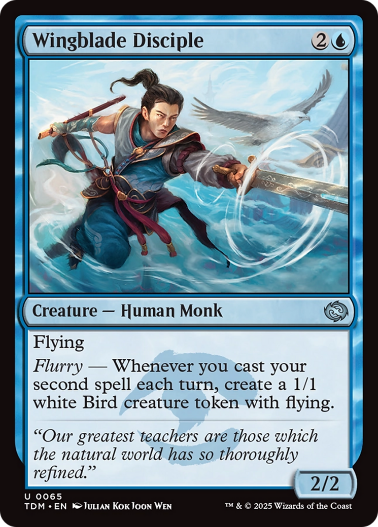 Wingblade Disciple [Tarkir: Dragonstorm] | Clutch Gaming