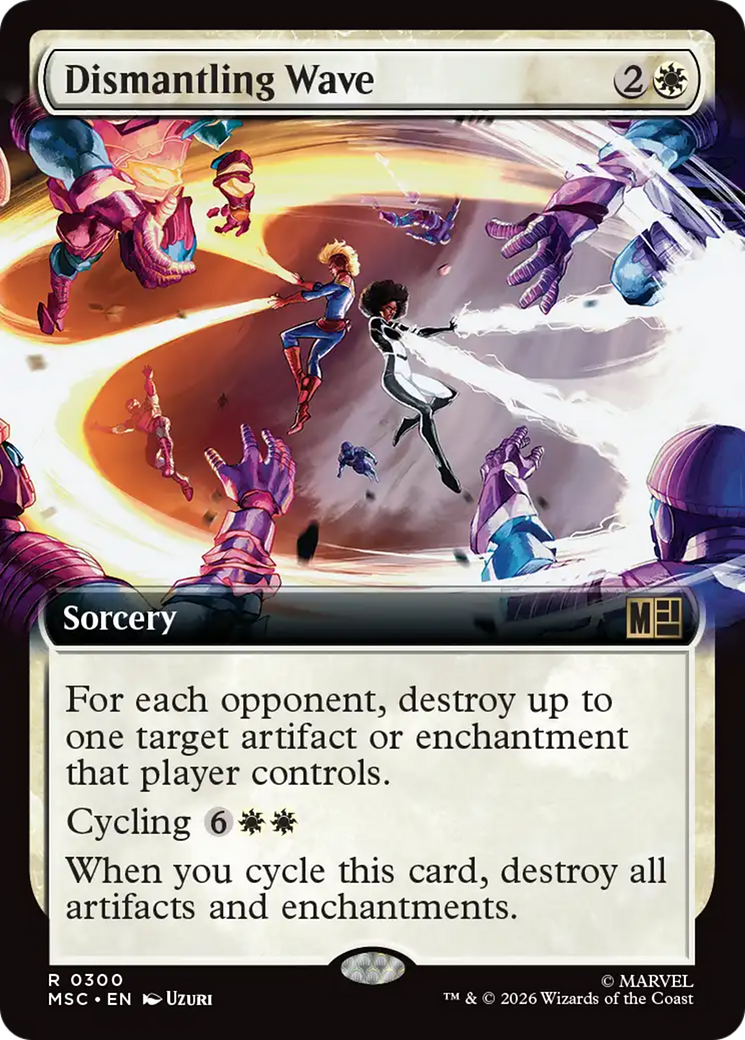 Dismantling Wave (Extended Art) [Marvel Super Heroes Commander] | Clutch Gaming