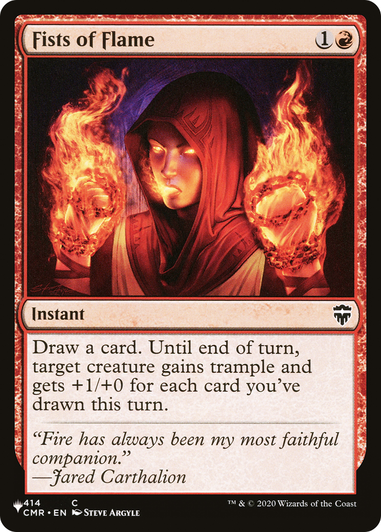 Fists of Flame [The List Reprints] | Clutch Gaming