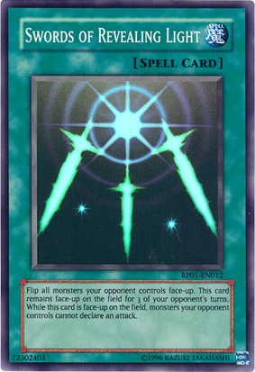 Swords of Revealing Light [RP01-EN012] Super Rare | Clutch Gaming