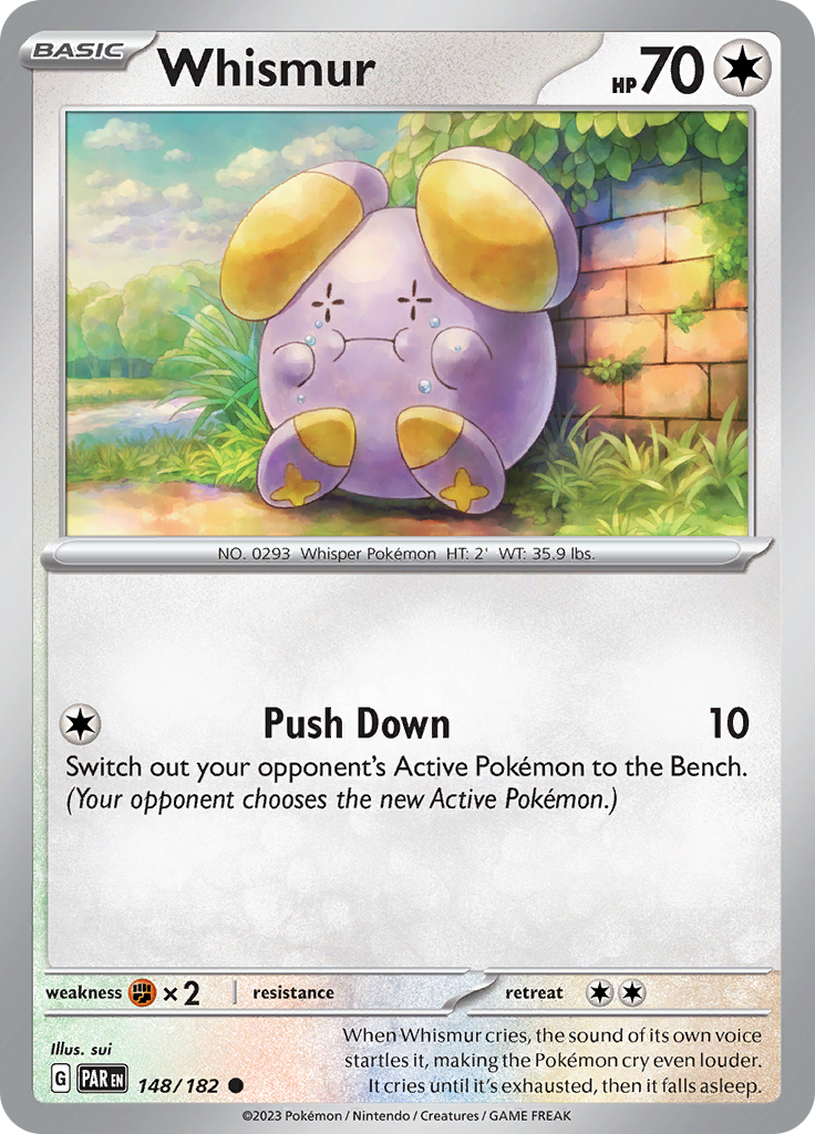 Whismur (148/182) [Scarlet & Violet: Paradox Rift] | Clutch Gaming