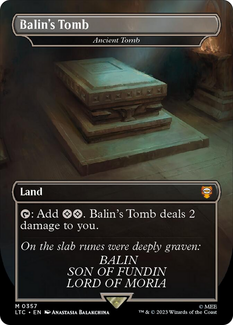 Balin's Tomb - Ancient Tomb [The Lord of the Rings: Tales of Middle-Earth Commander] | Clutch Gaming