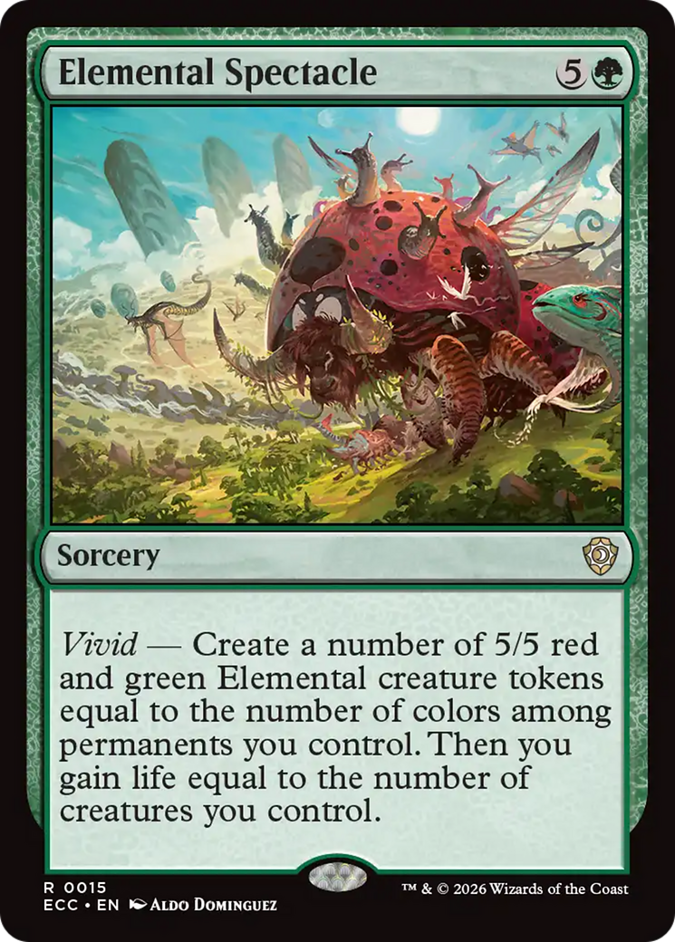 Elemental Spectacle [Lorwyn Eclipsed Commander] | Clutch Gaming