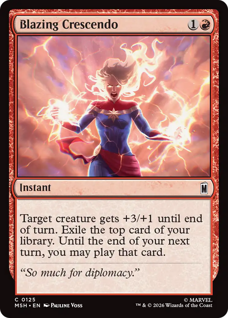 Blazing Crescendo [Marvel Super Heroes] | Clutch Gaming