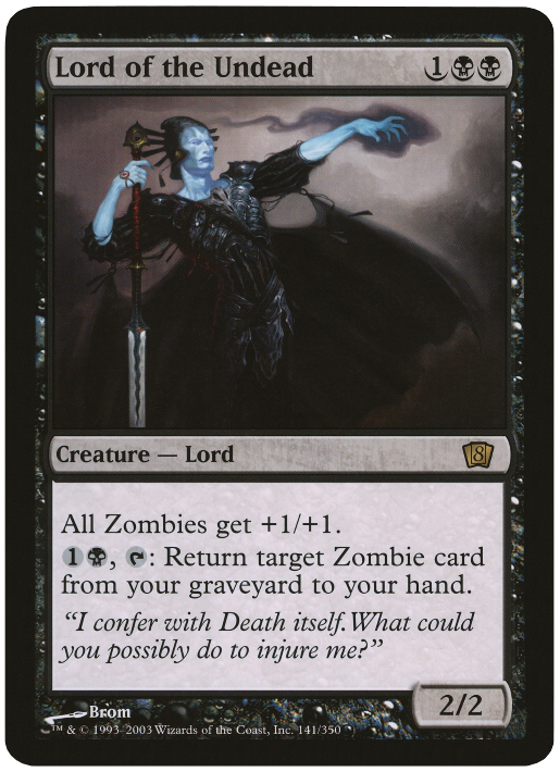 Lord of the Undead (Oversized) [Eighth Edition Box Topper] | Clutch Gaming