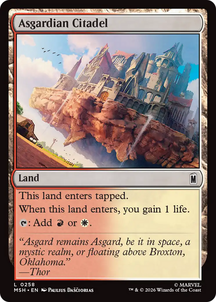 Asgardian Citadel [Marvel Super Heroes] | Clutch Gaming